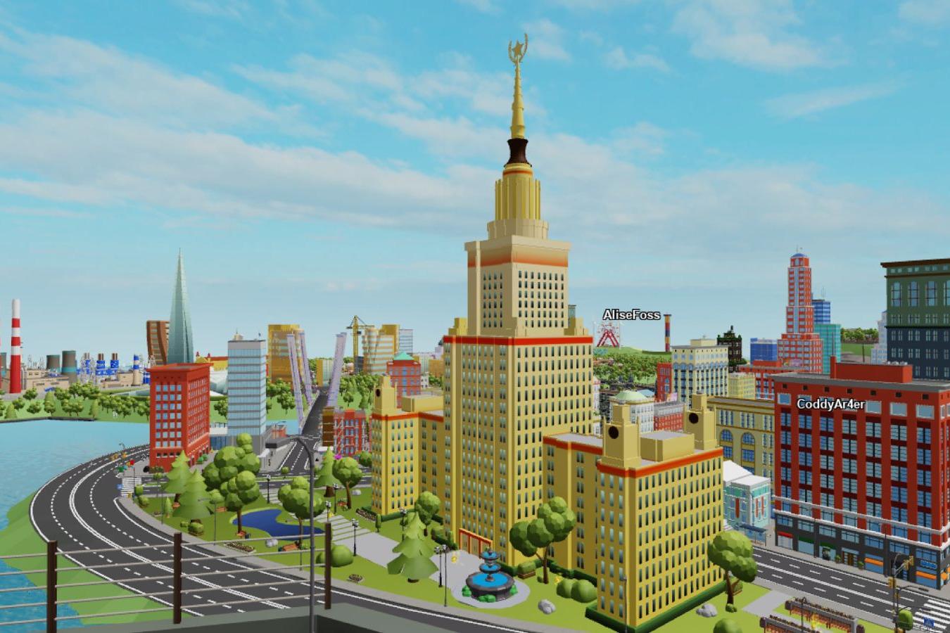 Первый российский SuperCity в Roblox получил поддержку Президентского фонда культурных инициатив