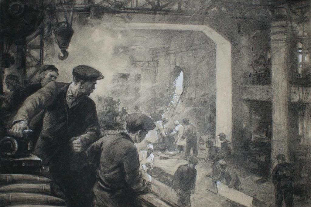 Выставку «Великая Отечественная Война в графике ленинградских художников» обсудят на конференции в ТАСС