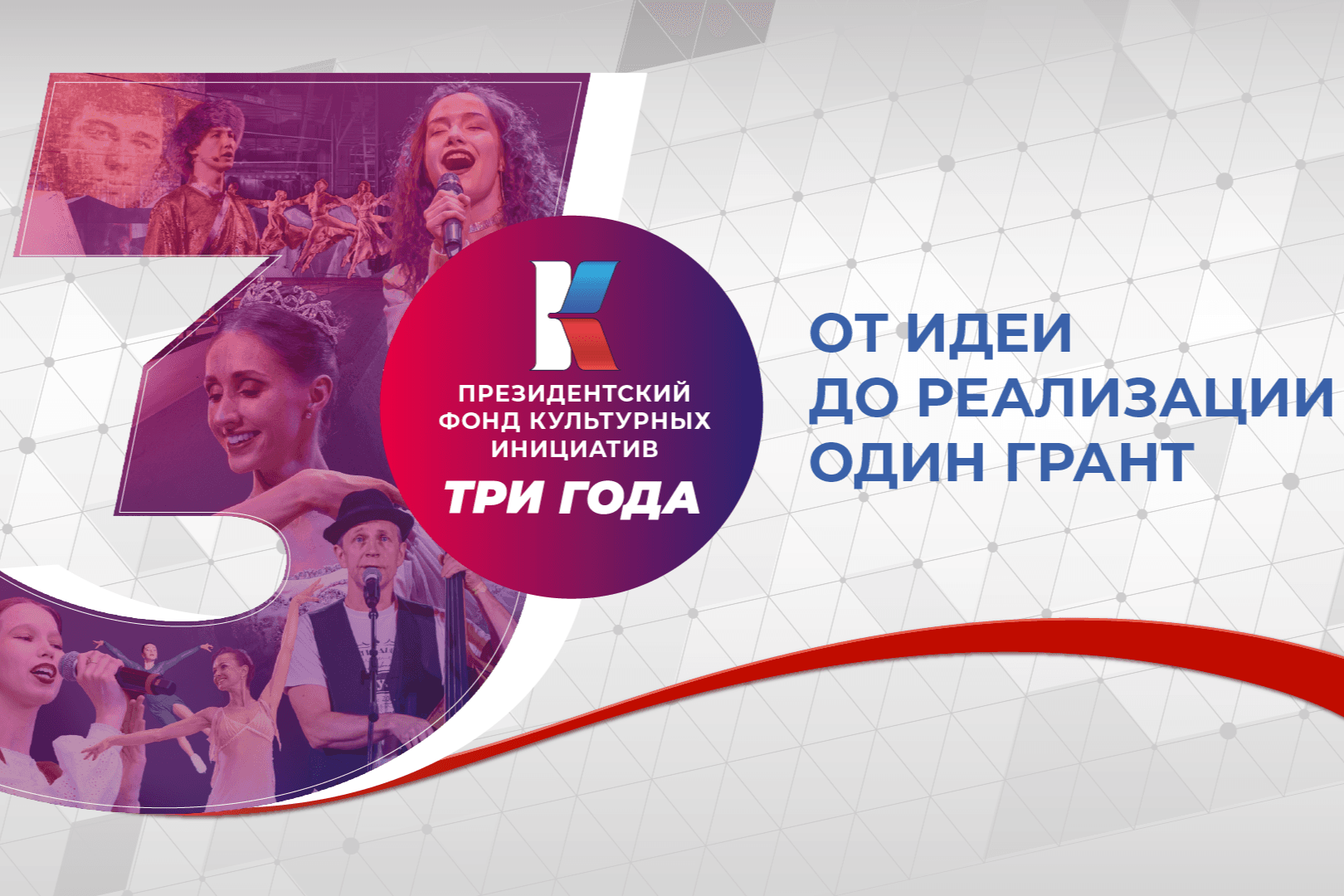 Президентский фонд культурных инициатив поддержал 7202 творческих проекта за 3 года