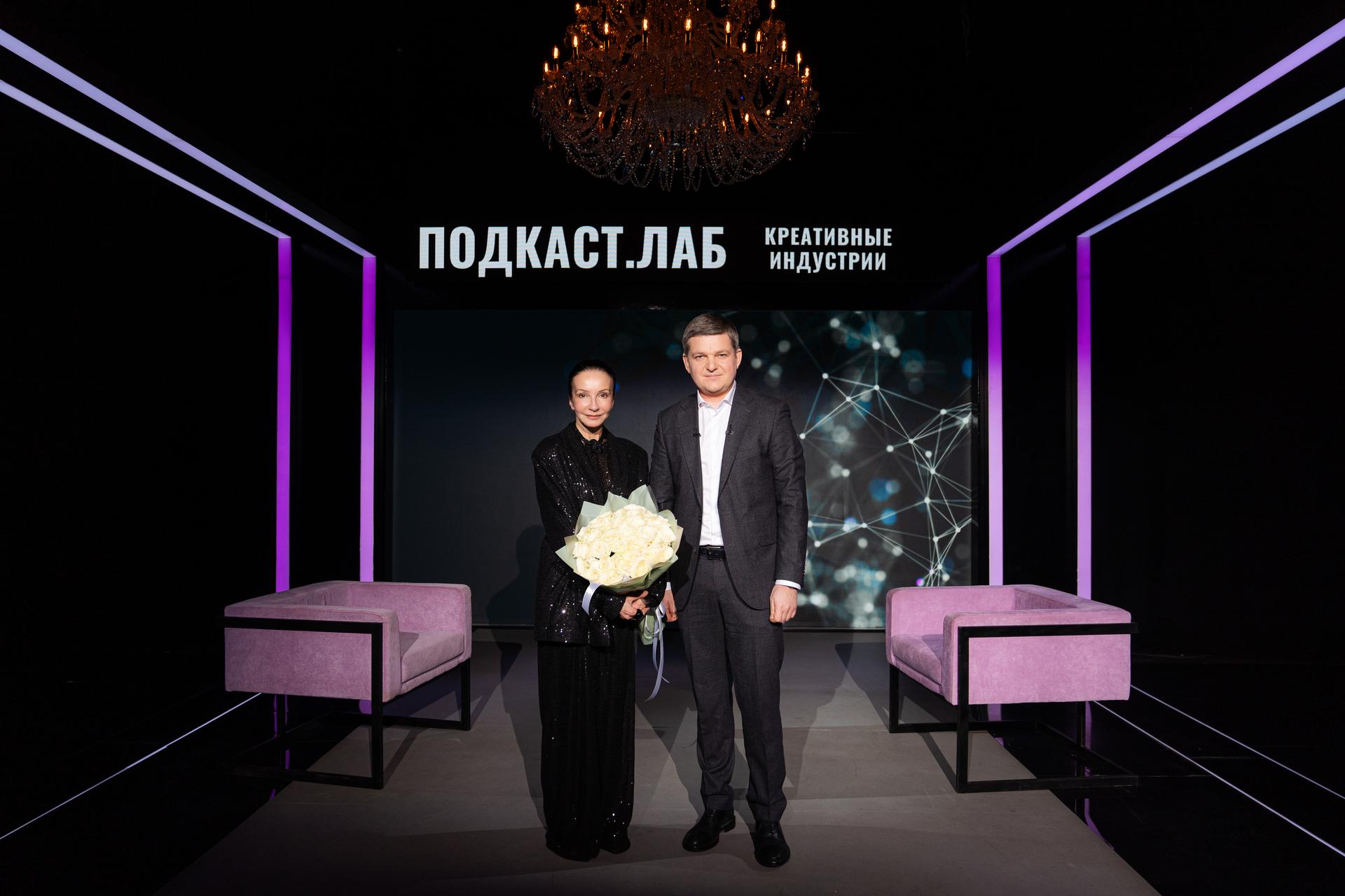 Алла Сигалова в программе «ПОДКАСТ.ЛАБ Креативные индустрии»: «Настоящий триумф — это скандал!»