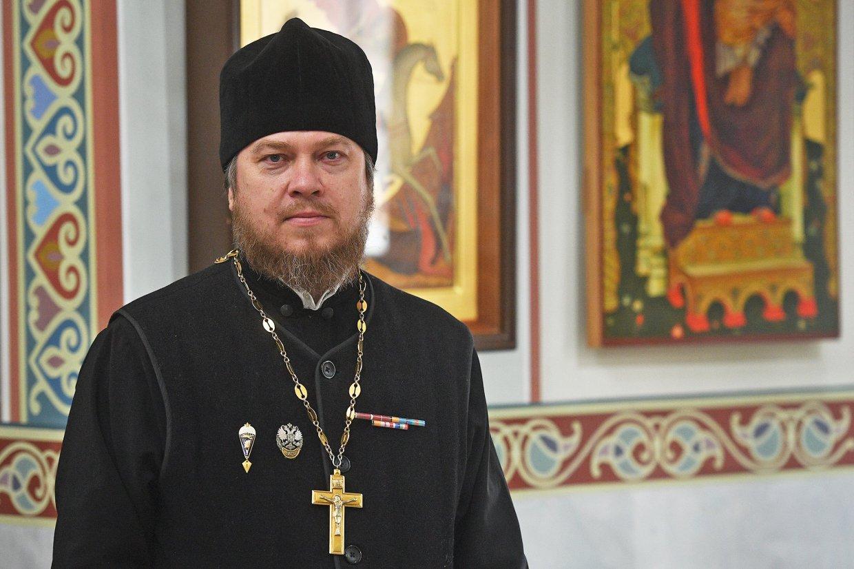 Идут съемки художественного фильма «Десантный батюшка»