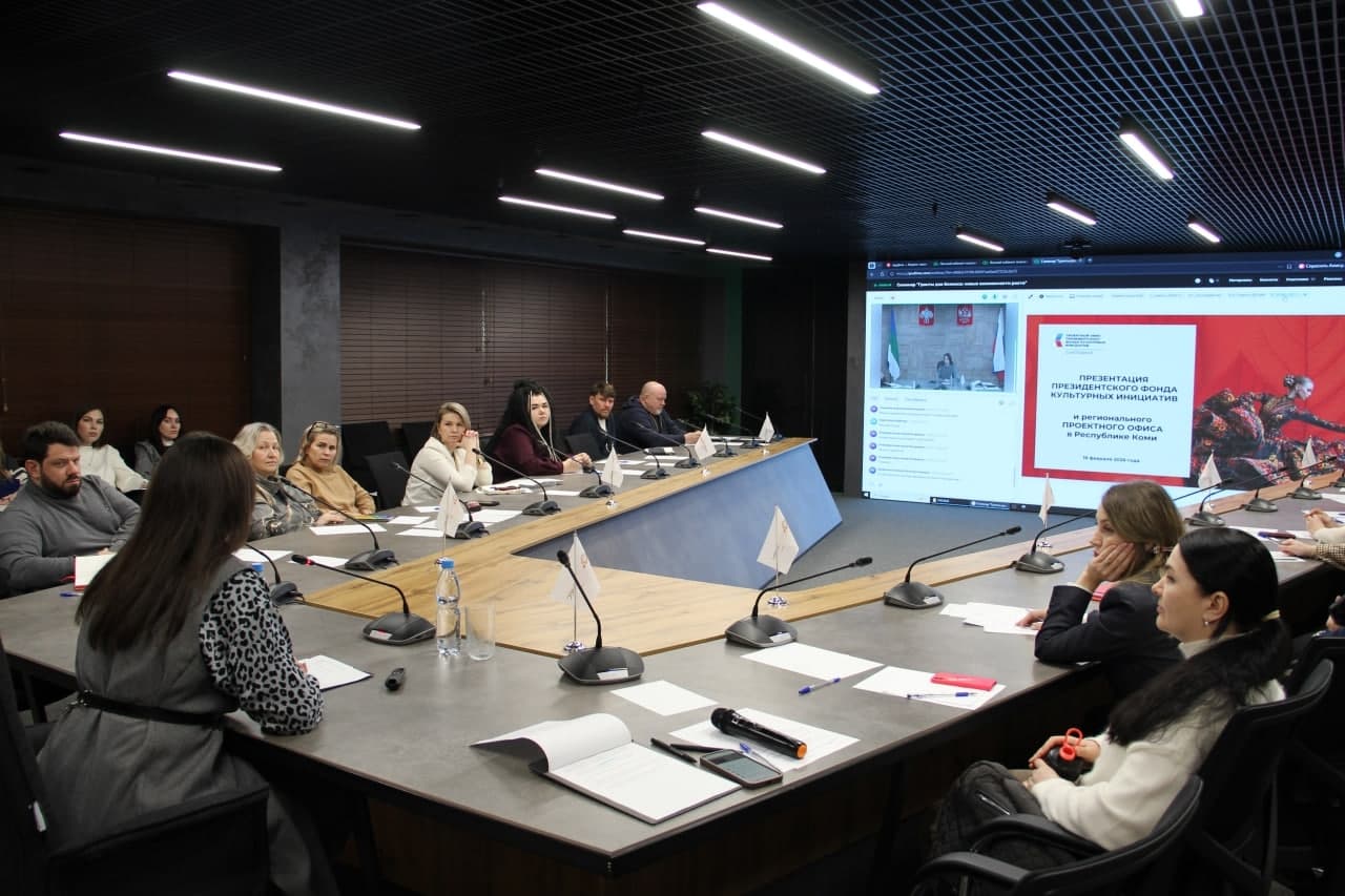 Предпринимателям Коми представили возможности грантов ПФКИ для творческих проектов